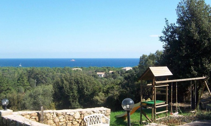 Sainte-Lucie-de-Porto-Vecchio House | Serene Mini-Villa with Sea View, Kitchen & Fun Amenities