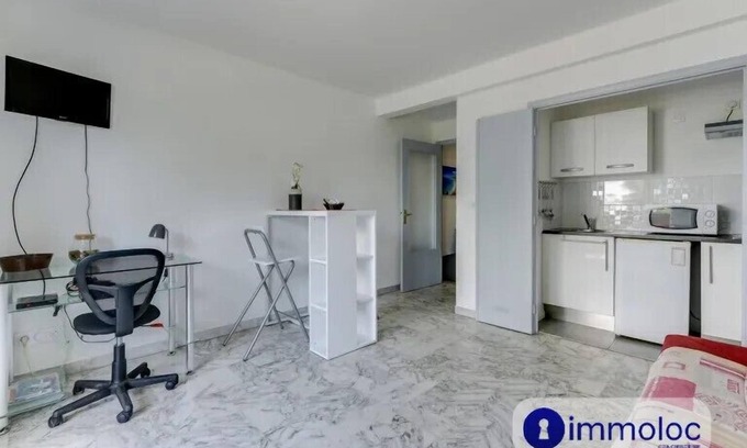 Fabron Apartment | Air-conditioned studio near the Promenade des Anglais