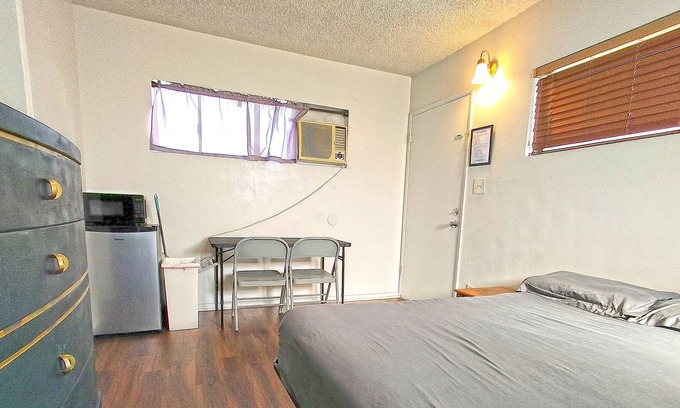 Gardena Apartment | Cozy Air Conditioned Studio with Kitchen & Child-Friendly Amenities