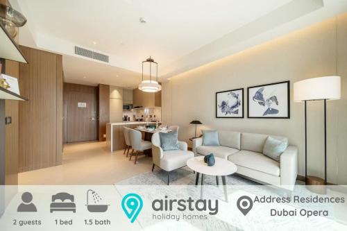 Downtown Dubai Apartment | Airstay - 1BR - Address Residences Dubai Opera - Monthly Offer Available