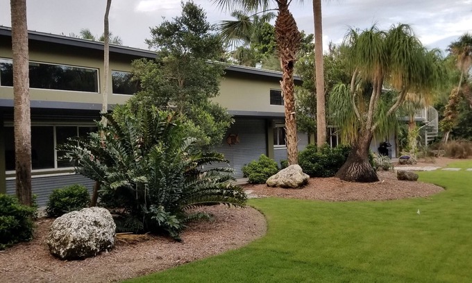Palmetto Bay Apartment | Private Airstream Pool House with Heated Pool & Beautiful Gardens