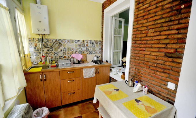 Chugureti Apartment | Inviting Central Tbilisi Apartment with Patio and Ocean View