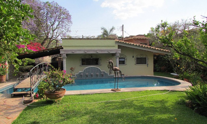 Ajijic Villa | Ajijic Centro: Relaxing Lakefront Retreat with Private Pool