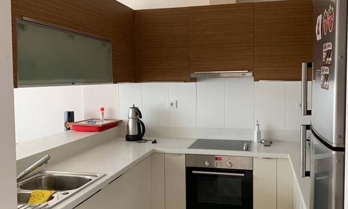 Esenyurt Apartment | Explore Akbati Green Tower: Relax by the Pool & Enjoy Breakfast