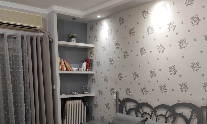 Ano Patisia Apartment | Pet-Friendly AktYs Studio in Athens with Great Amenities