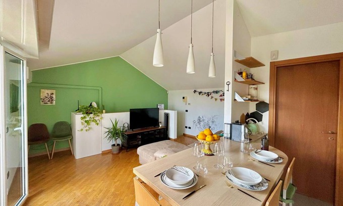 Greco Apartment | Spacious Al Bicocca Apartment with Terrace and Hot Tub
