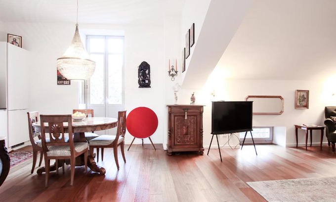 Lugano City-Centre Apartment | Elegant Al Ciani Balcony Suite - Rated 9.3/10, Family Friendly