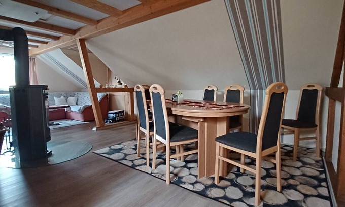 Hammerbrucke Apartment | Cozy Cottage Retreat with Fireplace near Hiking and Skiing