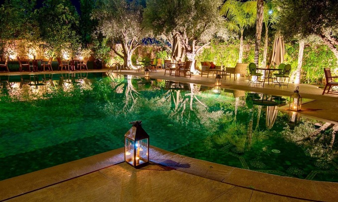 Agdal Hotel | Relax at Al Fassia Aguedal: 4-Star Oasis with Pool & Spa