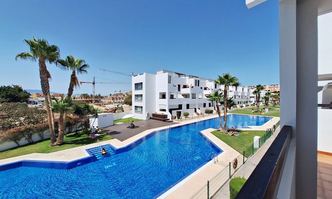 Vera Beach Apartment | Alborada 1st: Beachfront Bliss with WiFi & Great Amenities