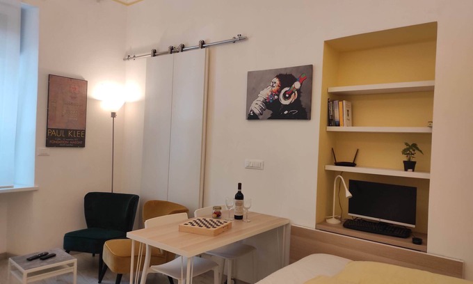 San Donato Apartment | Discover Al Regina: Smart Studio with Free Parking & Pool