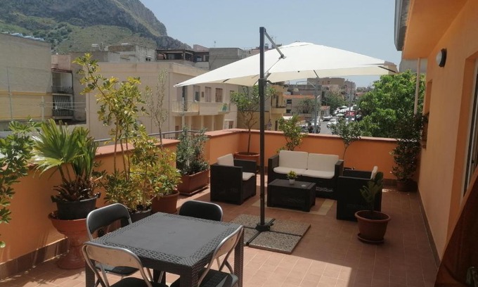 Sferracavallo Apartment | Oceanfront Alba: Guest Rated 9/10 with Family-Friendly Amenities
