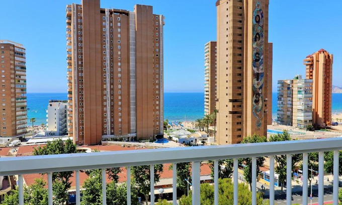Benidorm Apartment | Inviting Albatros 11-5: Family-Friendly Stay with Pool