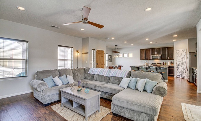 Mesa Del Sol Innovation Park House | Inviting Albuquerque Home with Hot Tub and Pet-Friendly Perks