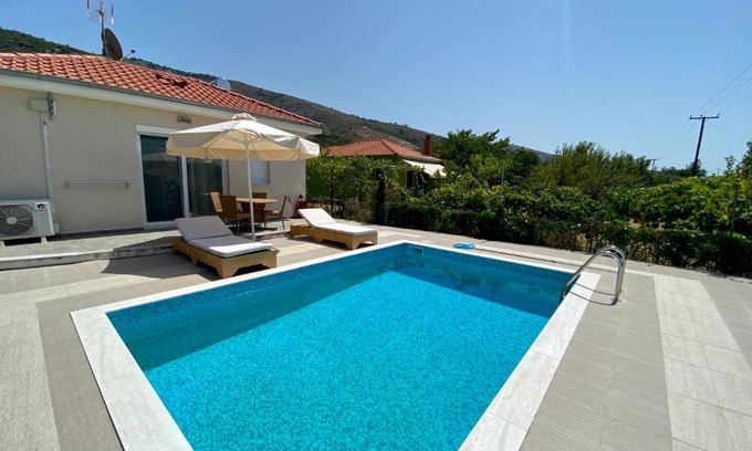 Megalos Prinos Villa | Relaxing Retreat at Alea Villa with Pool & Family Fun