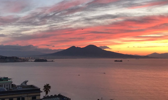 Posillipo Apartment | Picturesque Alessandra's Room with Ocean View Awaits You