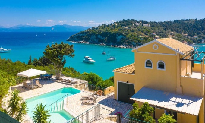 Lakka Villa | Discover Alexander: Family-Friendly Retreat with Pool