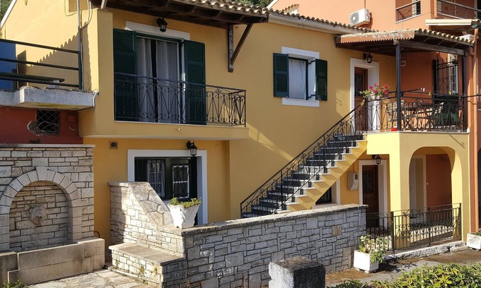Vatos House | Relax at Alexandros House, Steps from Ermones Beach