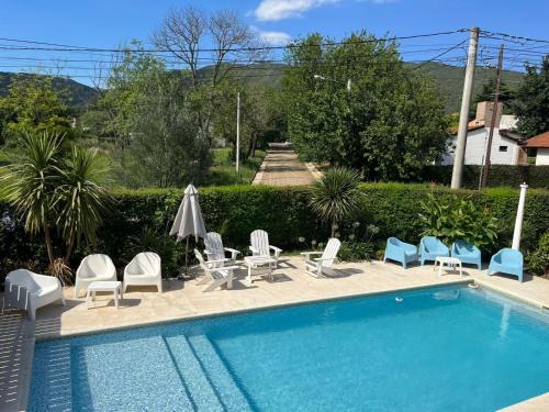 Santa Rosa de Calamuchita Apartment | Discover Algarrobos del Mirador: Pool & Hot Tub Retreat
