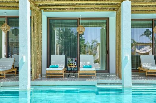 Haraki Hotel | Elegant Alia Apartments with Ocean View & Private Beach