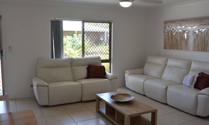 Currimundi House | Pet-Friendly Retreat with Pool & Lake View in Currimundi