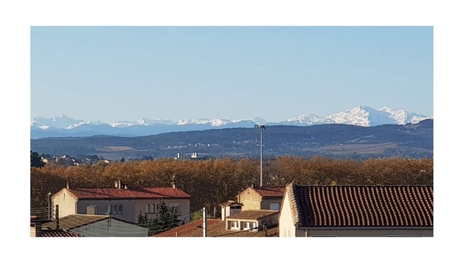 Carcassonne Apartment | Comfortable Retreat with Stunning Pyrenees Views & Amenities