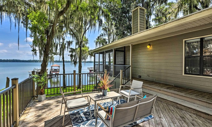 Madison House | Inviting Home on Cherry Lake with Dock & Spa Amenities
