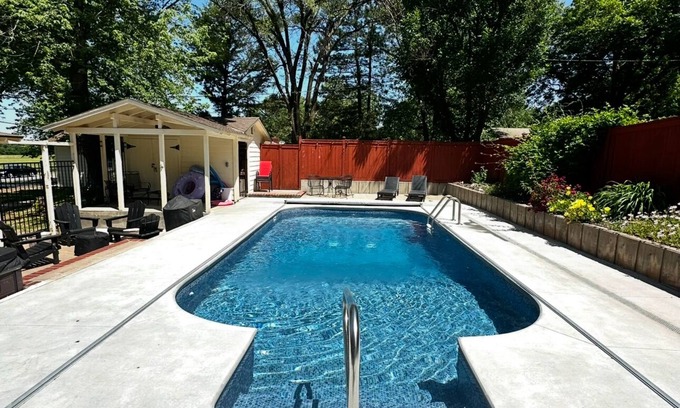 Wichita House | Unforgettable Summer Escape with Private Pool & Hot Tub