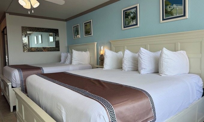 Trailer Estates Hotel | Modern Waterfront Retreat with Balcony, Pool & Tiki Bar