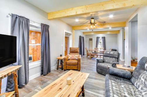 Seney House | Inviting Seney Home with Private Yard and Cozy Fire Pit