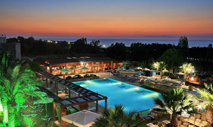 Petaloudes Hotel | Experience All Senses Ocean Blue Sea Side Resort Escape