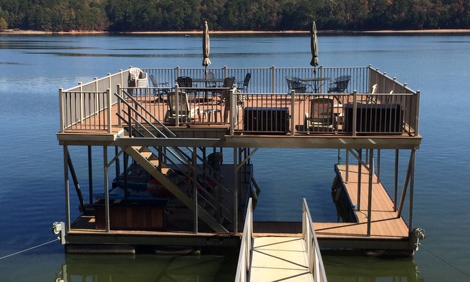 Woodstock House | Tranquil Allatoona Lake House with Pool and Scenic Views