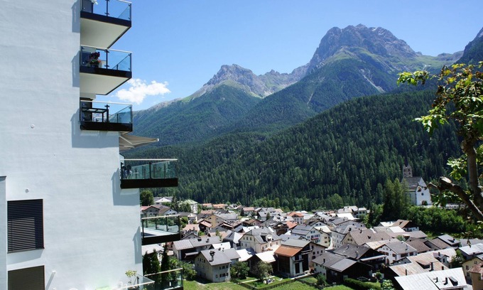 Engadin Scoul Apartment | Experience Chasa Miramunt: Guest Rated 10/10 with Pool