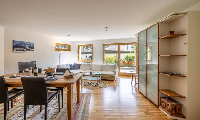 Engadin Scoul Apartment | Bright 2.5-Room Apartment in a Peaceful Sunny Area