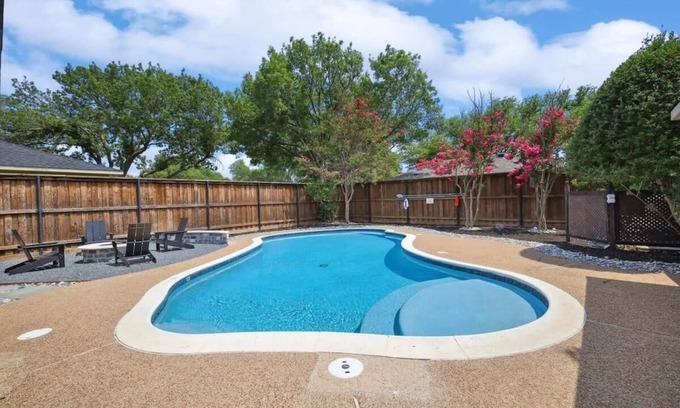 Allen House | Relaxing Allen Abode with Pool, Fire Pit & Great Reviews