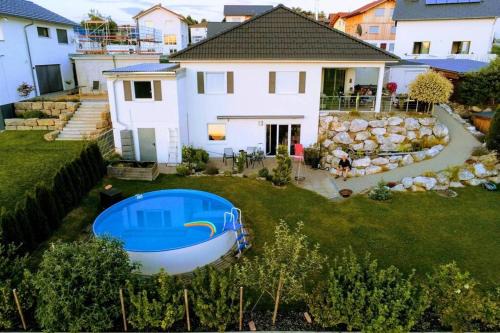 Christazhofen Apartment | Inviting Allgäu Apartment with Garden Pool & Ocean Views