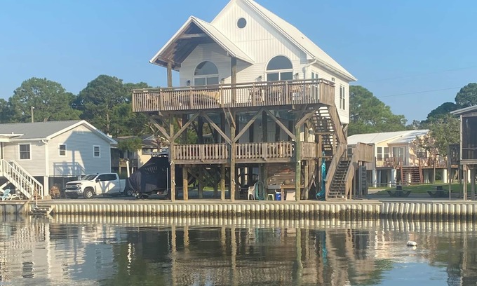 Alligator Point House | Bayfront Home at Alligator Point with Breathtaking Views