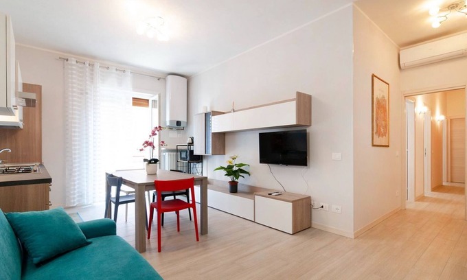 Cittadella Apartment | Spacious Apartment Steps from Train Station with Balcony