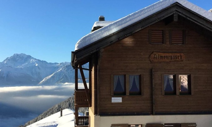Riederalp Apartment | Relax at Almenrausch Andreas with Spa and Breakfast Options