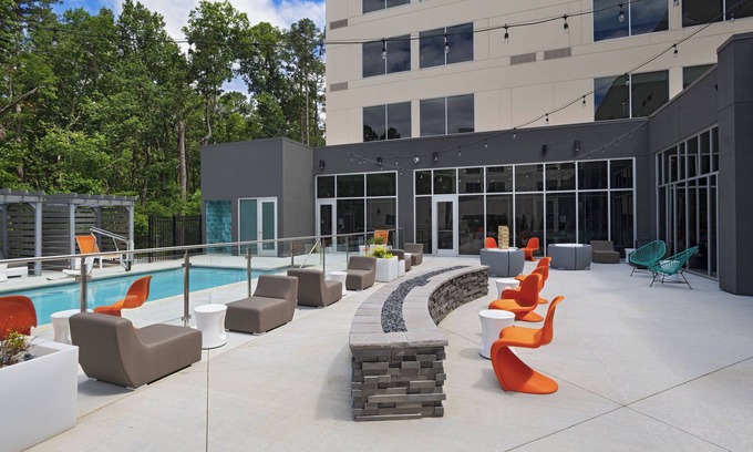Ferndale Hotel | Inviting Aloft Little Rock West: Rated 9/10 with Pool & Dining