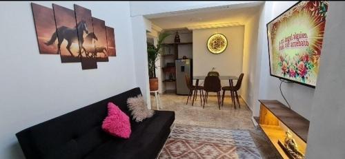Guayabal Apartment | Ideal Getaway: Entire Accommodation Near Poblado Station