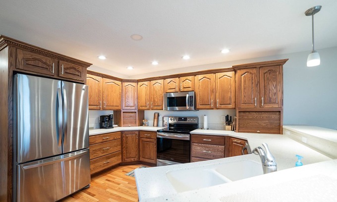 Grayling House | Experience Houghton Lakefront Retreat with Ocean Views