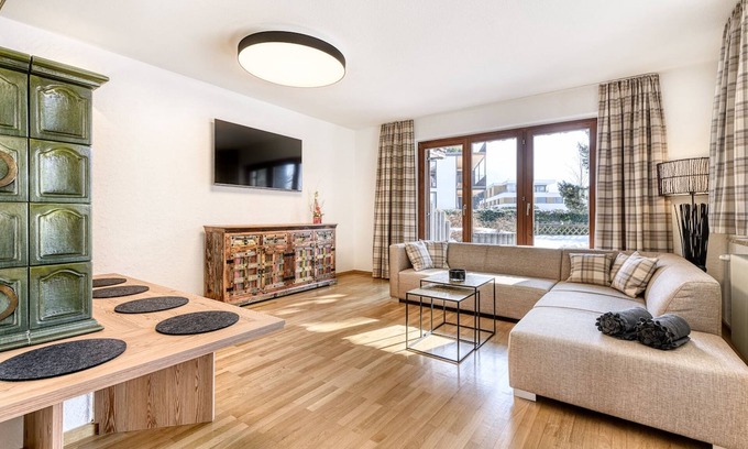 Schruns Apartment | Alpenblick Appartements - 5-zimmer Gartenwohnung