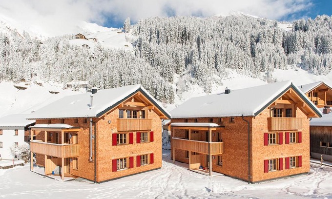 Schroecken Apartment | Inviting Alpin Chalet Schröcken: 4-Star Stay with Hot Tub