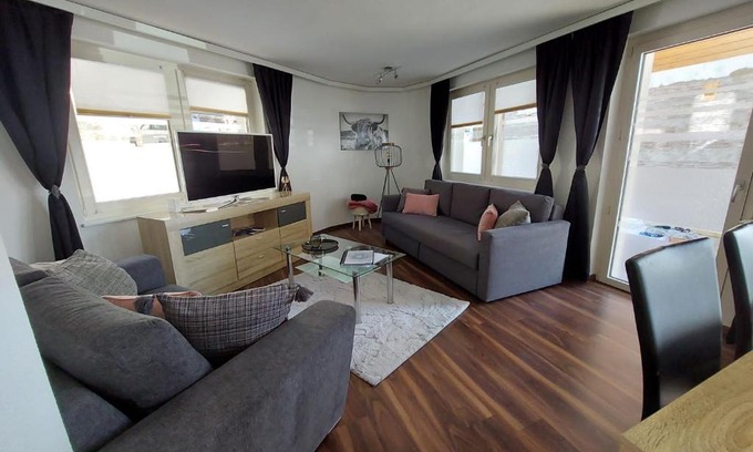 Saas Almagell Apartment | Family-Friendly Retreat at Alpin Relax - Rated 9.5/10!