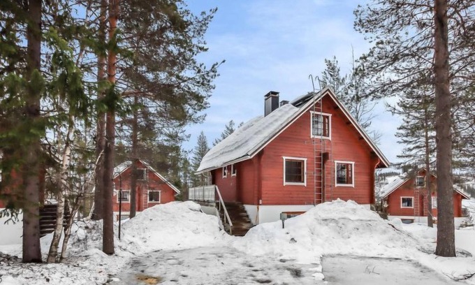Kehys-Kainuu House | Lake View Retreat: Alppikylä 4a Paritalo with Spa Access