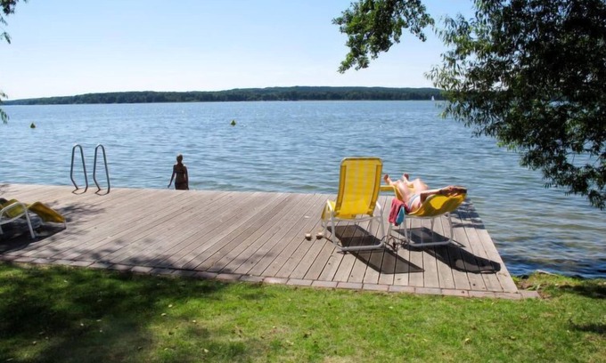Bad Saarow Apartment | Cozy Alsen by Interhome: Oceanfront Bliss with Spa & Hot Tub