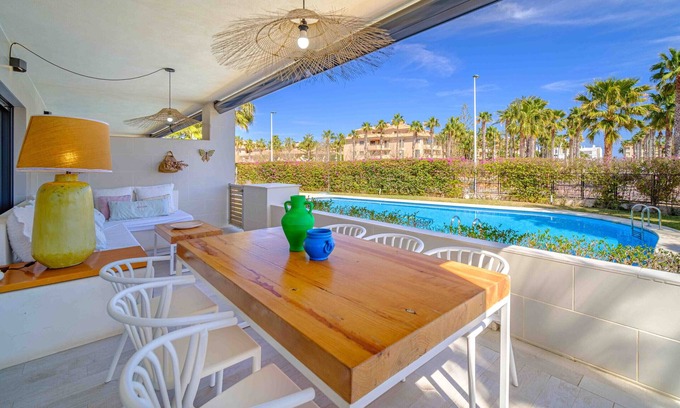 Javea Apartment | Experience Altamar Plus Namaste Apartment with Pool & Ocean View