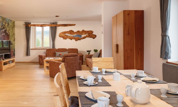 Fischbach bei Dahn Apartment | Relaxing Lake View Retreat at Altes Zollhaus by Interhome