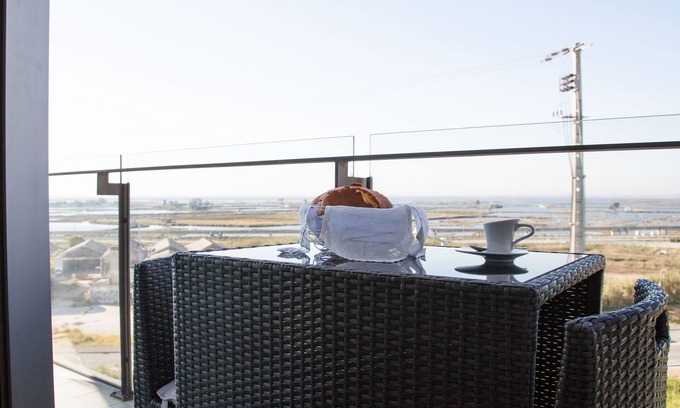 Aveiro Apartment | Experience Alto das Marinhas with Estuary Views & Spa